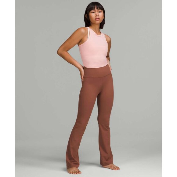 Lululemon Groove Super High Rise Waisted Flared Bell Bottoms Nulu Leggings Pants - Picture 7 of 12